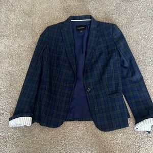 Banana Republic Plaid Blazer